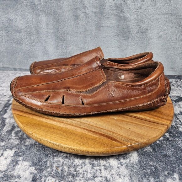 Pikolinos Jerez Loafers Shoes Mens Size 11.5-12 US 45 EU Brown Leather Slip On main image 12